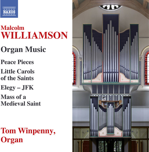 Williamson / Winpenny - Malcolm Williamson: Organ Music vinyl record cover