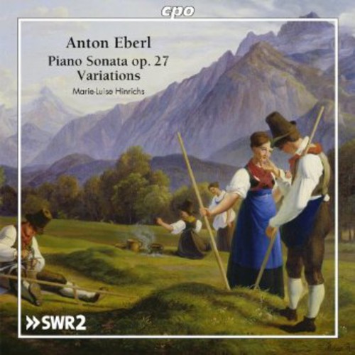 Eberl / Hinrichs - Piano Works vinyl record cover