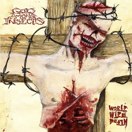 God Among Insects - World Wide Death vinyl record cover