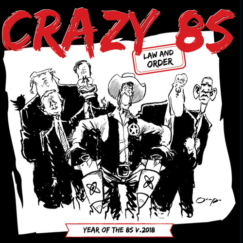 Crazy 8s - Law And Order V.2018 (Ep) vinyl record cover