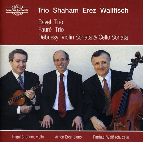 Ravel / Shaham / Erez / Wallfisch - French Piano Trios vinyl record cover