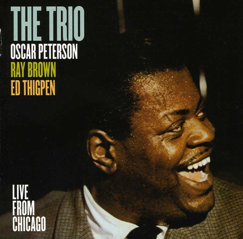 Oscar Peterson - Trio-Live From Chicago vinyl record cover