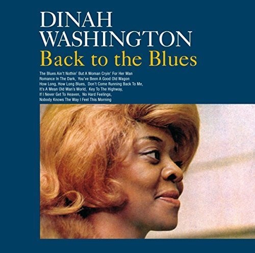 Dinah Washington - Back To The Blues vinyl record cover