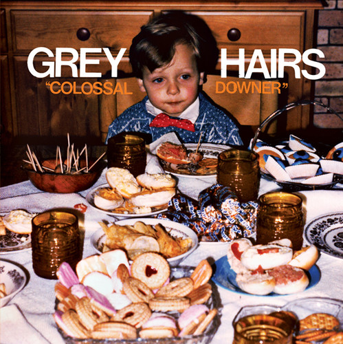 Grey Hairs - Colossal Downer vinyl record cover