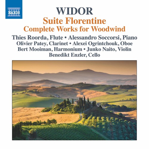Widor / Roorda / Patey - Complete Music for Woodwind vinyl record cover