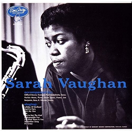 Sarah Vaughan - Sarah Vaughan (Verve Acoustic Sounds Series) vinyl record cover