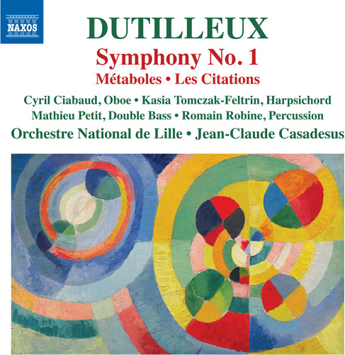 Orchestre National De Lille - Symphony 1 / Metaboles / Les Citations vinyl record cover