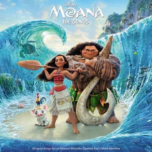 Various Artists - Moana: The Songs vinyl record cover