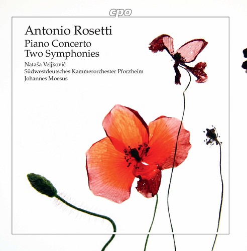 Rosetti / Veljkovic / Moesus - Piano Concerto & Two Symphonies vinyl record cover