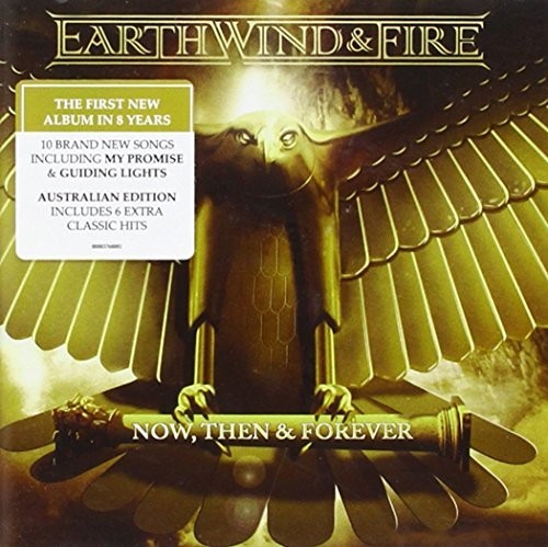 Earth, Wind & Fire - Now Then & Forever vinyl record cover