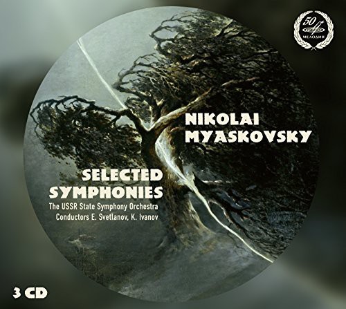 Myaskovsky / Svetlanov / Ivanov - Selected Syms vinyl record cover