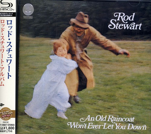 Rod Stewart - An Old Raincoat Won't Ever Let You Down vinyl record cover