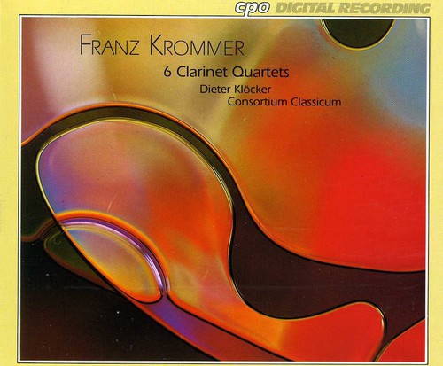 Dieter Klöcker - Clarinet Quartets vinyl record cover