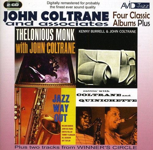 John Coltrane - Four Classic Albums (Uk) vinyl record cover