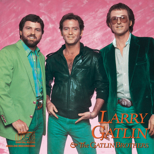 Larry Gatlin - 17 Greatest Hits vinyl record cover