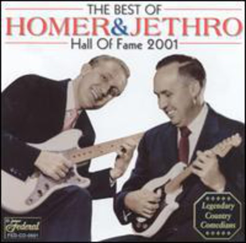 Homer & Jethro - The Best Of: Hall Of Fame 2001 vinyl record cover