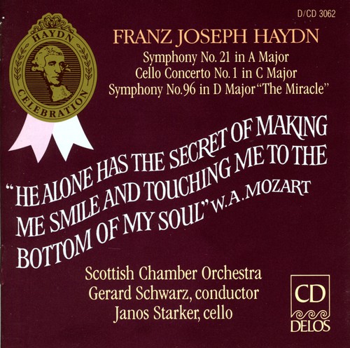 Gerard Schwarz - Symphonies 21 & 96 / Cello Concerto
