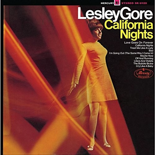 Lesley Gore - California Nights vinyl record cover