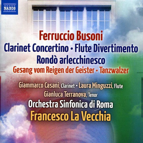 G. MARTUCCI - Clarinet Concertino / Flute Divertimento / Rondo vinyl record cover