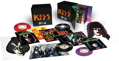 KISS - The Casablanca Singles vinyl record cover