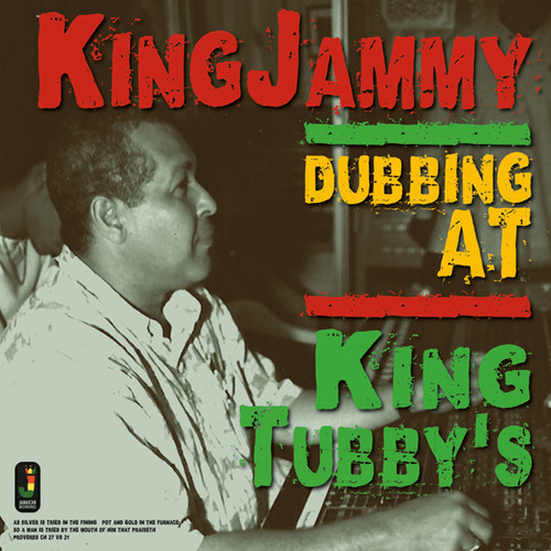 King Jammy - Dubbing At King Tubby's vinyl record cover