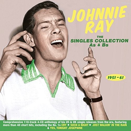Johnnie Ray - Singles Collection As & Bs 1951-61 vinyl record cover