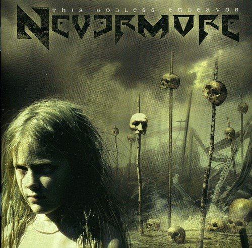 Nevermore - This Godless Endeavor (Gold) (Uk) vinyl record cover