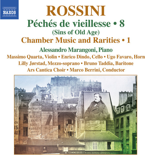Rossini / Marangoni / Dindo - Complete Piano Music 8 vinyl record cover