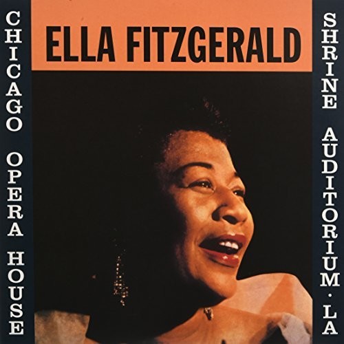 Ella Fitzgerald - At The Opera House (Bonus Track) (Gate) vinyl record cover