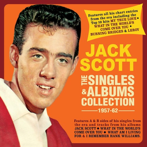 Jack Scott - Singles & Albums Collection 1957-62 vinyl record cover