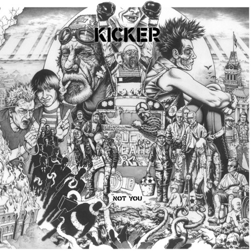 Kicker - Not You vinyl record cover