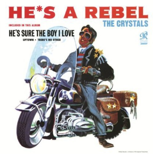 Crystals - He's A Rebel vinyl record cover