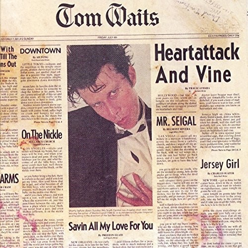 Tom Waits - Heartattack & Vine vinyl record cover