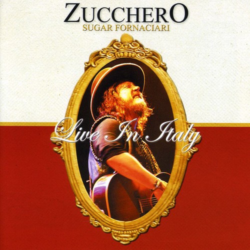 Zucchero - Live In Italy vinyl record cover