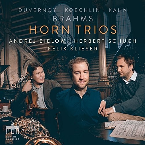 Brahms / Klieser / Schuch - Horn Trios vinyl record cover