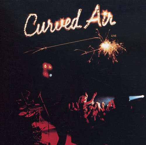 Curved Air - Live vinyl record cover