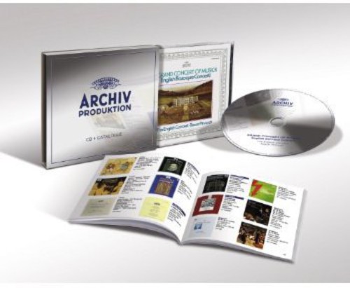 Pinnock / English Concert - Grand Concert of Musick: Archiv Produktion Compact vinyl record cover
