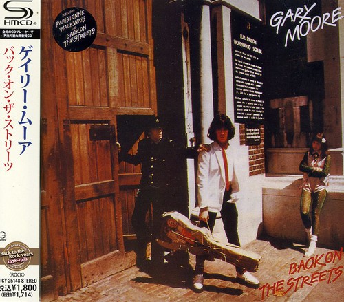 Gary Moore - Back on the Streets vinyl record cover