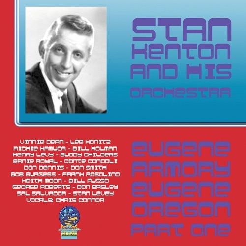 Stan Kenton - From Eugene Armory Live vinyl record cover