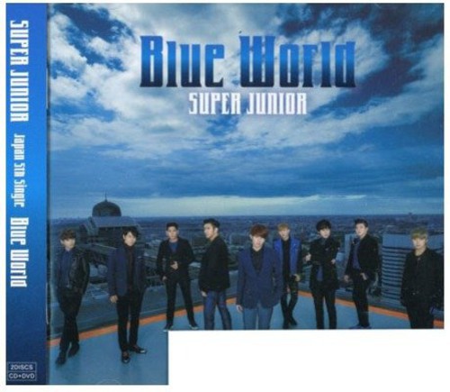 Super Junior - Blue World vinyl record cover