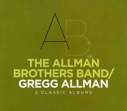 The Allman Brothers Band - 5 Classic Albums vinyl record cover