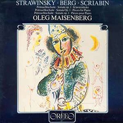 Scriabin / Berg / Maisenberg - Piano Works vinyl record cover