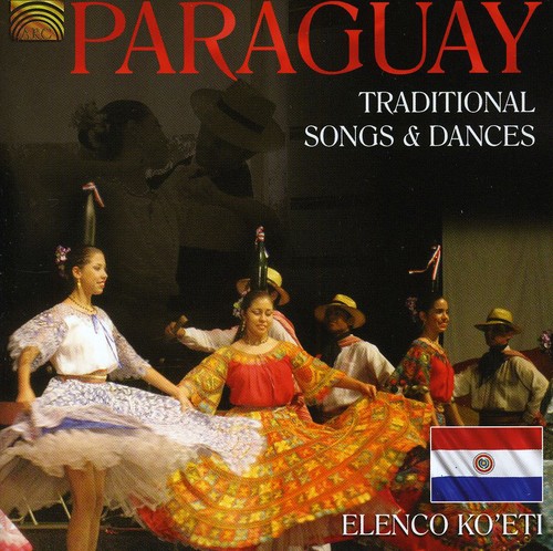Paraguay-Traditional Songs & Dances - Paraguay - Traditional Songs and Dances vinyl record cover