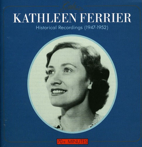 KATHLEEN FERRIER - Historical Recordings 1947-1952 vinyl record cover