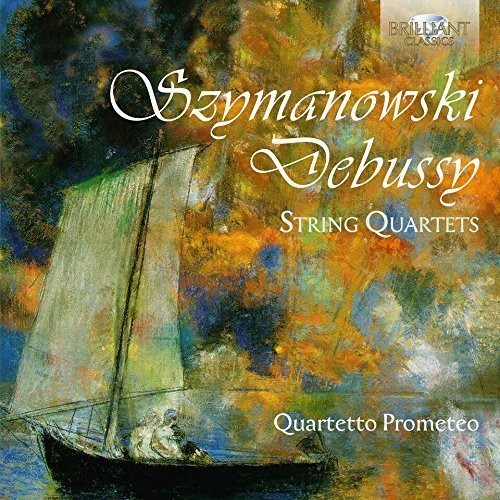 Quartetto Prometeo - Debussy & Szymanowsky: String Quartets vinyl record cover