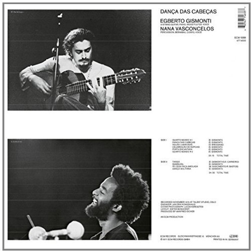Egberto Gismonti - Danca Das Cabecas vinyl record cover
