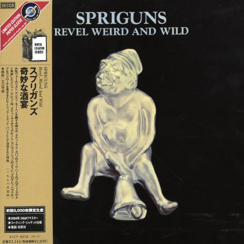 Spriguns - Revel Weird & Wild vinyl record cover