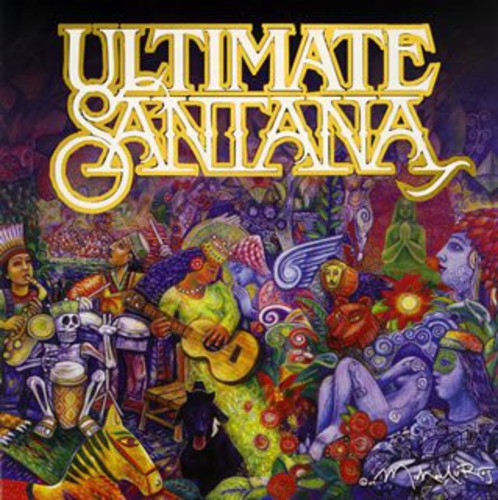 Santana - Ultimate Santana vinyl record cover