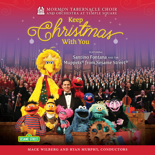 Mormon Tabernacle Choir / Orchestra Temple Square - Keep Christmas with You vinyl record cover