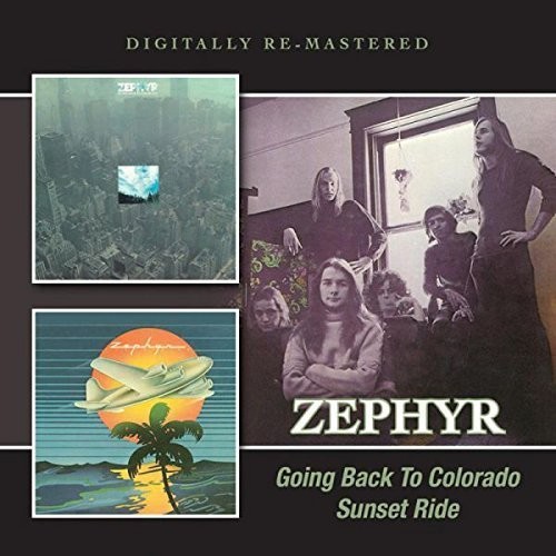 Zephyr - Going Back to Colorado /Sunset Ride vinyl record cover